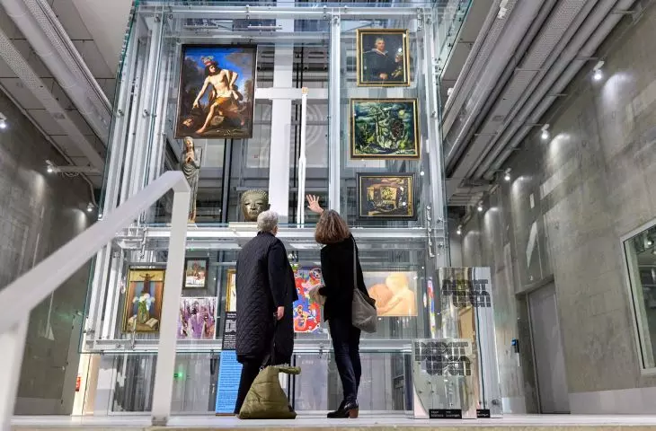 Storage facility for the art collection of the Boijmans Van Beuningen Museum in Rotterdam