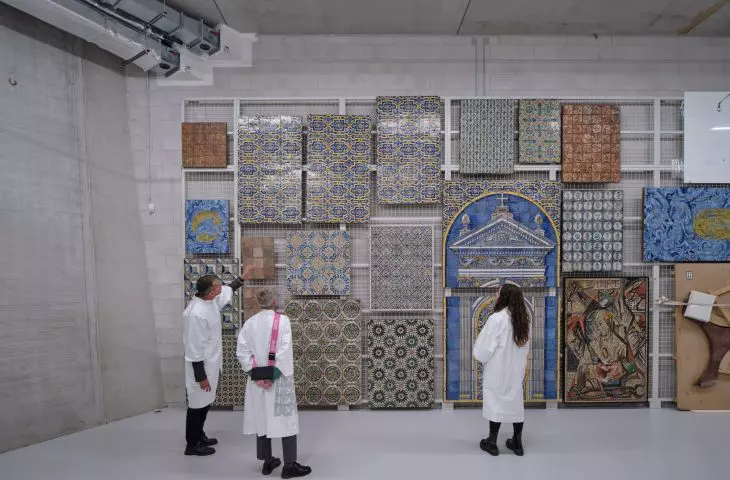 Magazyn kolekcji dzieł sztuki Muzeum Boijmans Van Beuningen w Rotterdamie
