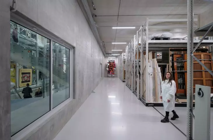 Storage facility for the art collection of the Boijmans Van Beuningen Museum in Rotterdam