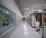 Storage facility for the art collection of the Boijmans Van Beuningen Museum in Rotterdam