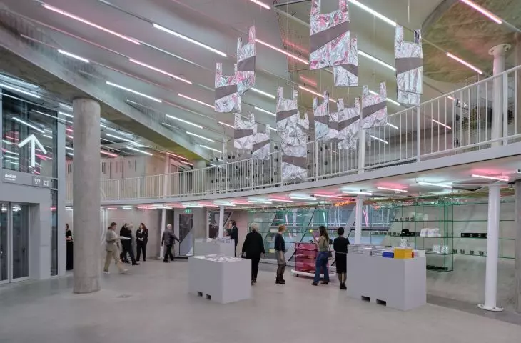 Storage facility for the art collection of the Boijmans Van Beuningen Museum in Rotterdam