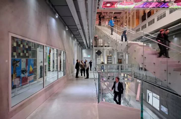 Magazyn kolekcji dzieł sztuki Muzeum Boijmans Van Beuningen w Rotterdamie