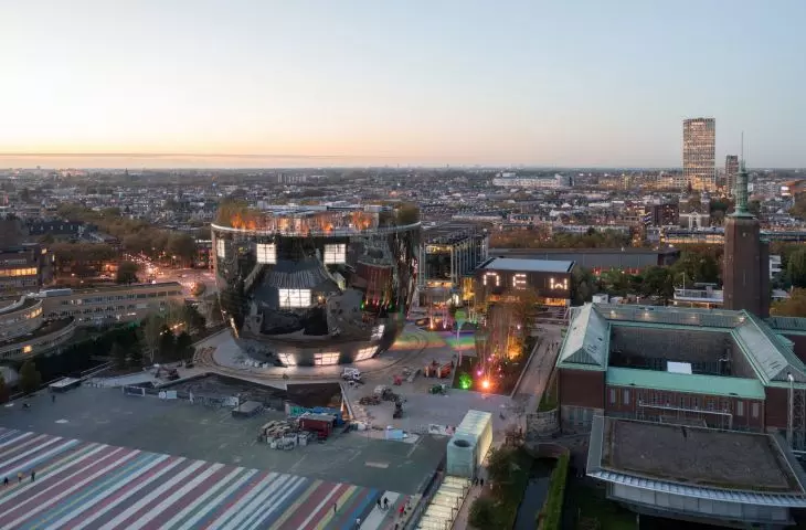 Magazyn kolekcji dzieł sztuki Muzeum Boijmans Van Beuningen w Rotterdamie