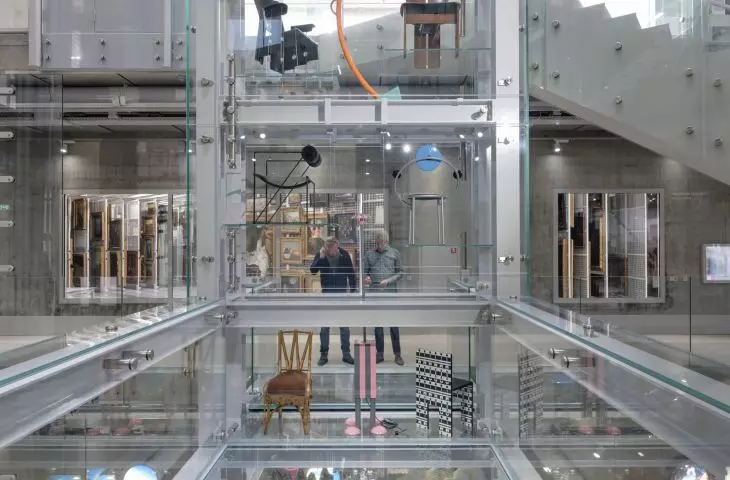Storage facility for the art collection of the Boijmans Van Beuningen Museum in Rotterdam