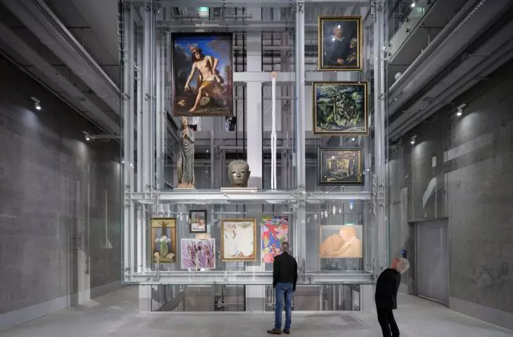 Storage facility for the art collection of the Boijmans Van Beuningen Museum in Rotterdam