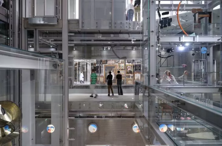 Magazyn kolekcji dzieł sztuki Muzeum Boijmans Van Beuningen w Rotterdamie