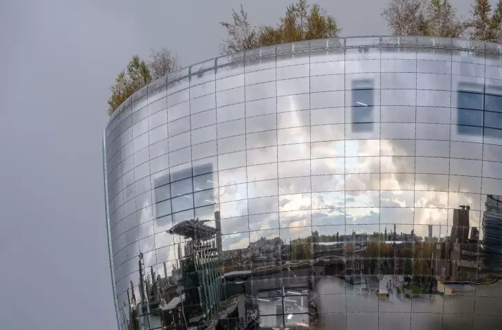 Storage facility for the art collection of the Boijmans Van Beuningen Museum in Rotterdam