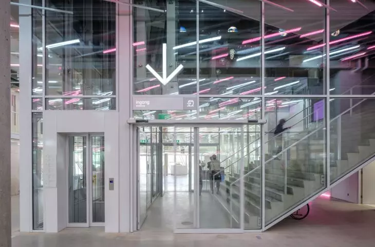 Storage facility for the art collection of the Boijmans Van Beuningen Museum in Rotterdam