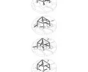 construction scheme using 3D printers