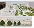 The atrial layout of the square, enriched with seating on the terraces, will create an attractive space for lectures, demonstrations, small outdoor concerts, or a moment of rest for tour participants.