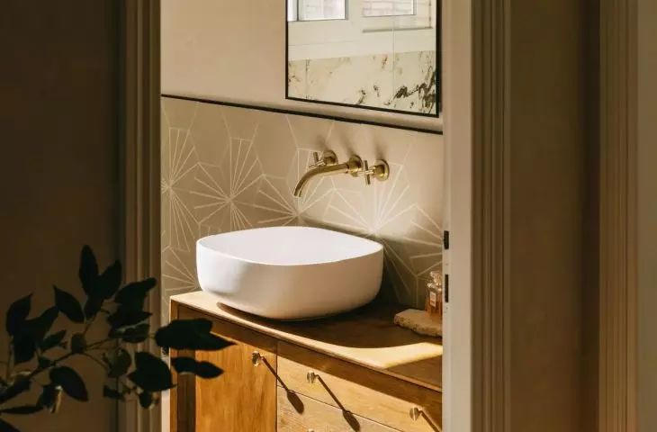 Bathroom designed by Monika Nienartowicz Masciarelli 