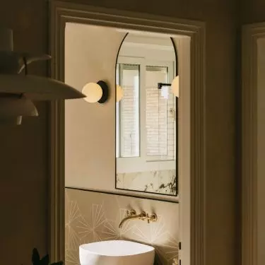Bathroom designed by Monika Nienartowicz Masciarelli
