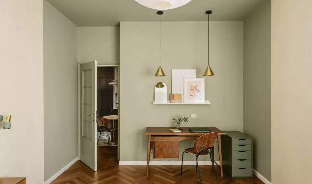 Home office projektu Moniki Nienartowicz Masciarelli