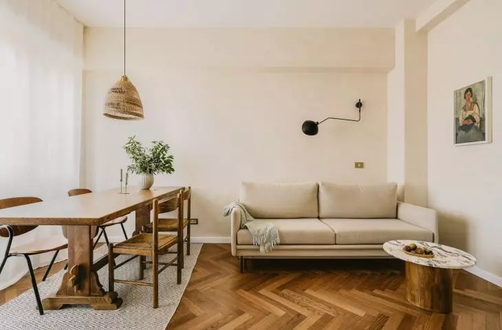 Living area of the design by Monika Nienartowicz Masciarelli 