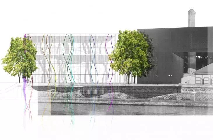 elevation from the Vistula side