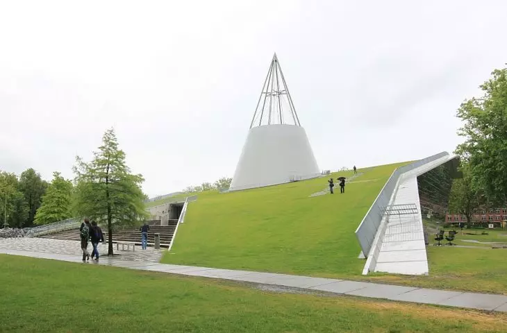 TU Library in Delft, designed by Mecanoo