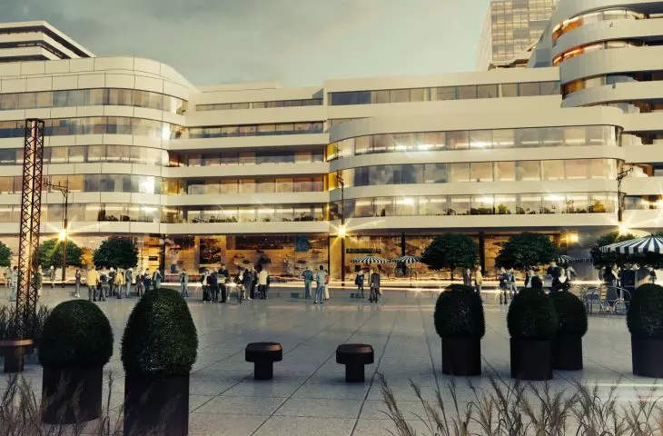 The 2015 concept for the development of the Interurban.
