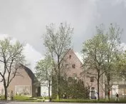 widok od strony parku Juliusza Słowackiego