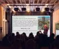 Discussion of the Warsaw Green Building Standard in the ZODIAK pavilion at Warsaw SARP photo by Artur Wosz.