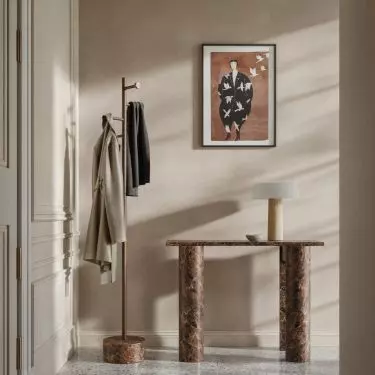 You can choose smaller hooks or larger standing hangers