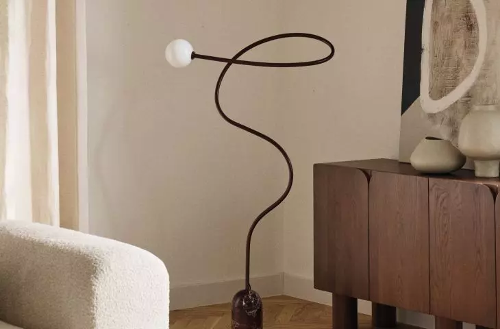 You can choose smaller table lamps or large standing models
