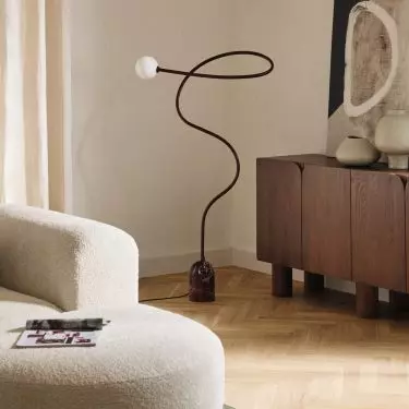 You can choose smaller table lamps or large standing models