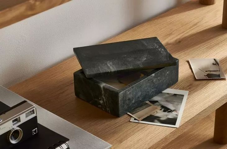 The marble casket will be an extremely elegant addition