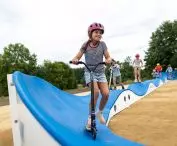 Polyethylene pumptrack