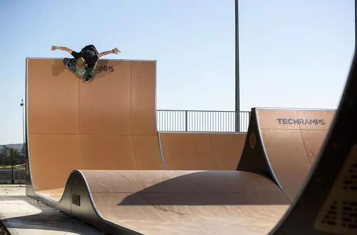 Skatepark modułowy w Rzezawie