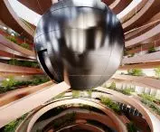 interior visualization, view of the sphere