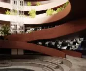 interior visualization, view of the spring 