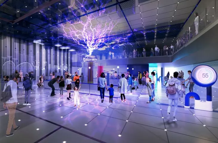 Singapore's new Science Center - exhibition galleries, interactive labs and event spaces are planned within the facility