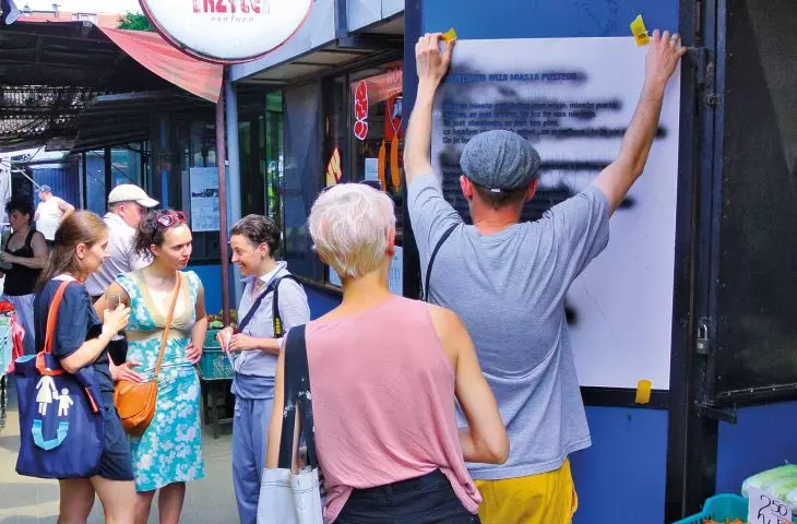 Bazaristan project, Wroclaw, Ptasia Street