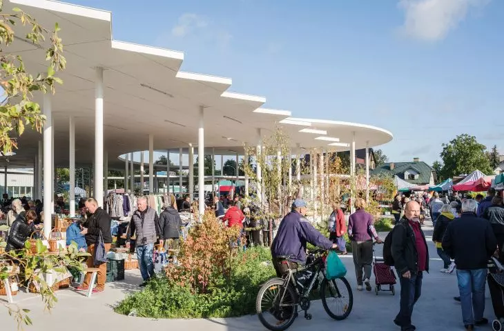city market in Blonie