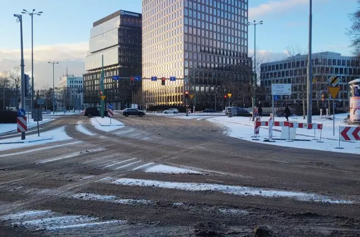 wylot ul. Niezłomnych w Poznaniu
