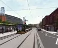 Reconstruction of Ratajczaka Street in Poznań - visualization 