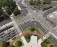 przebudowa ulicy Ratajczaka w Poznaniu - wizualizacja poglądowa