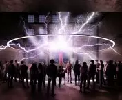 konkursowy projekt Muzeum Nikoli Tesli w Belgradzie