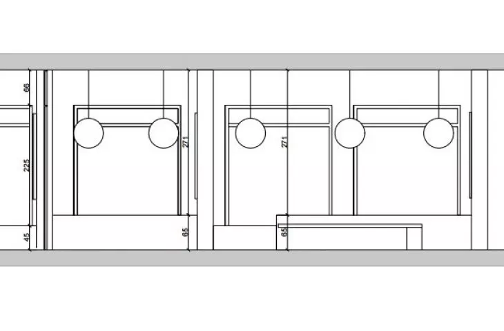 B-B section