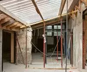 La Balise, a project to renovate old industrial halls located on L'Île Saint Denis; carried out by Bellastock on behalf of the Halage association and in conjunction with Bellevilles