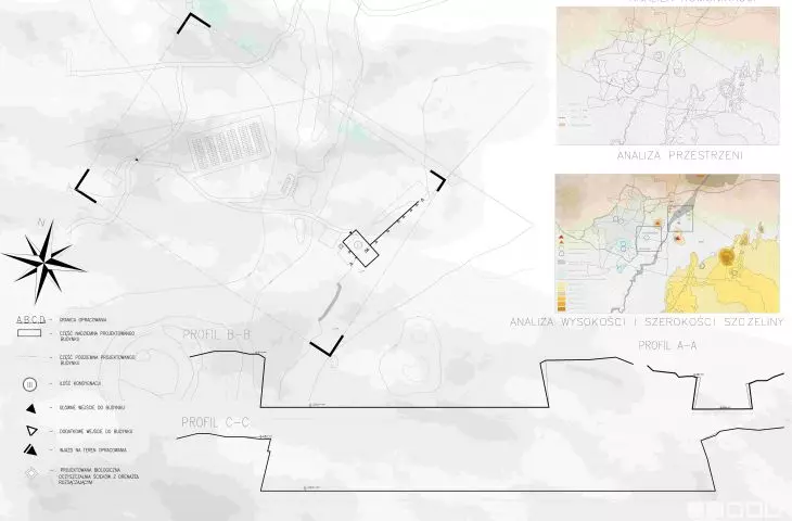 Centrum Edukacji Geologicznej - projekt zagospodarowania terenu