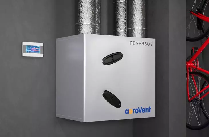 Reversus aeroVent recuperators