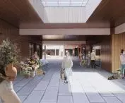 Lokalne centrum społeczno-handlowe na Służewcu - wizualizacja