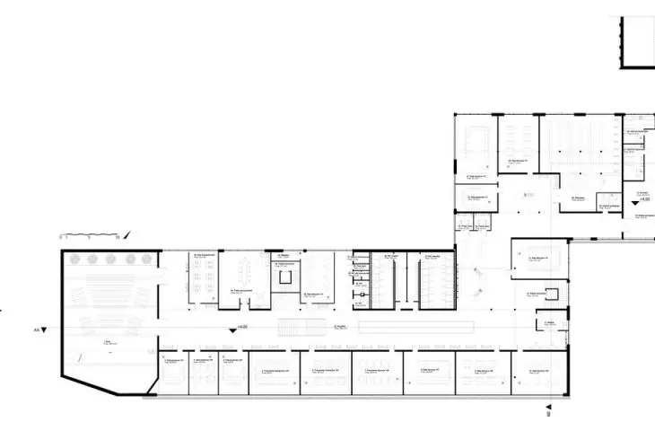 second floor plan