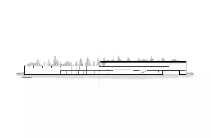 cross-section A-A