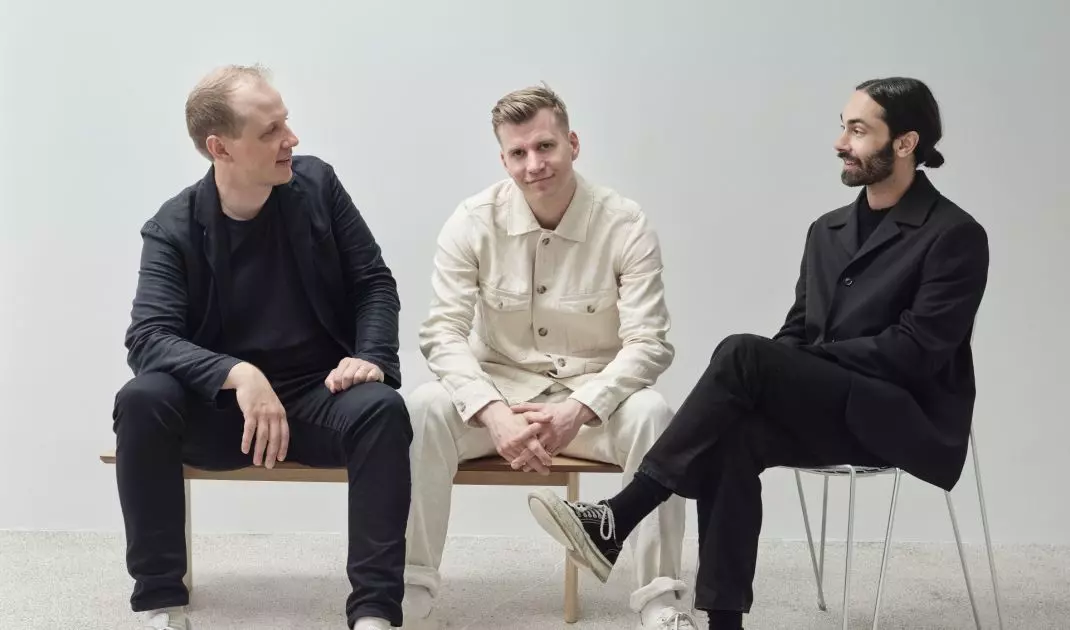 Martin Willers, Per Brickstad i Magnus Wiberg założyciele Transparent