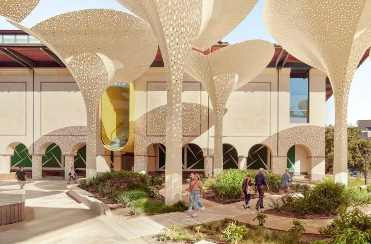 Revitalizing the outdoor space at the Blanton Museum of Art at the University of Texas at Austin