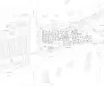 Louise Michel and Louis Aragon high schools in Gisors - second floor plan 