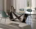  BONTEMPI - BACH table, QUEEN chairs 