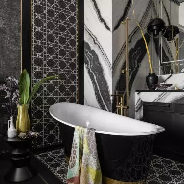 The architect's apartment also functions as a showroom